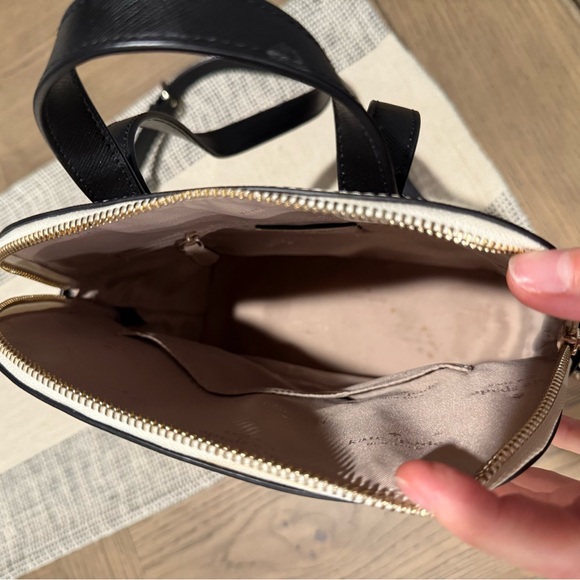 Kate Spade Beige and Black Backpack
